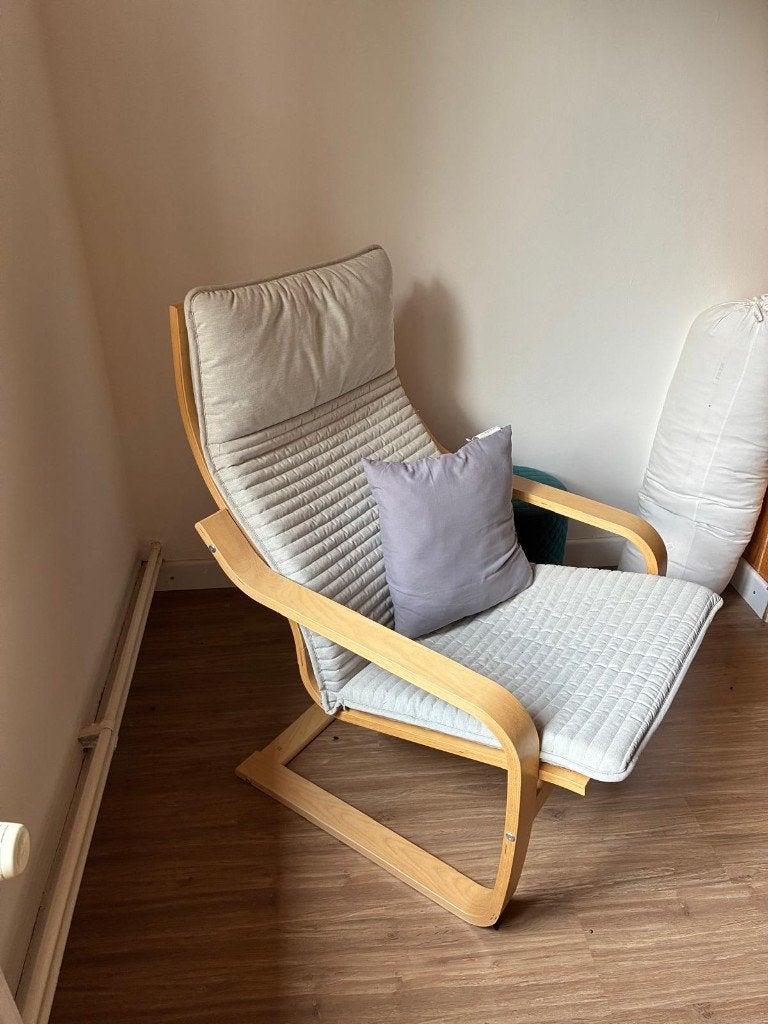Zeteltje, Huis en Inrichting, Fauteuils, Ophalen, Zo goed als nieuw, Hout