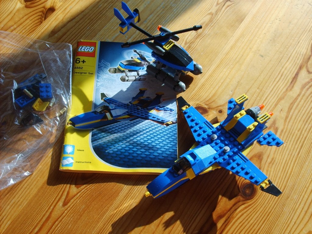 lego 4882 designer set, Lego, Ophalen of Verzenden, Zo goed als nieuw, Compleet