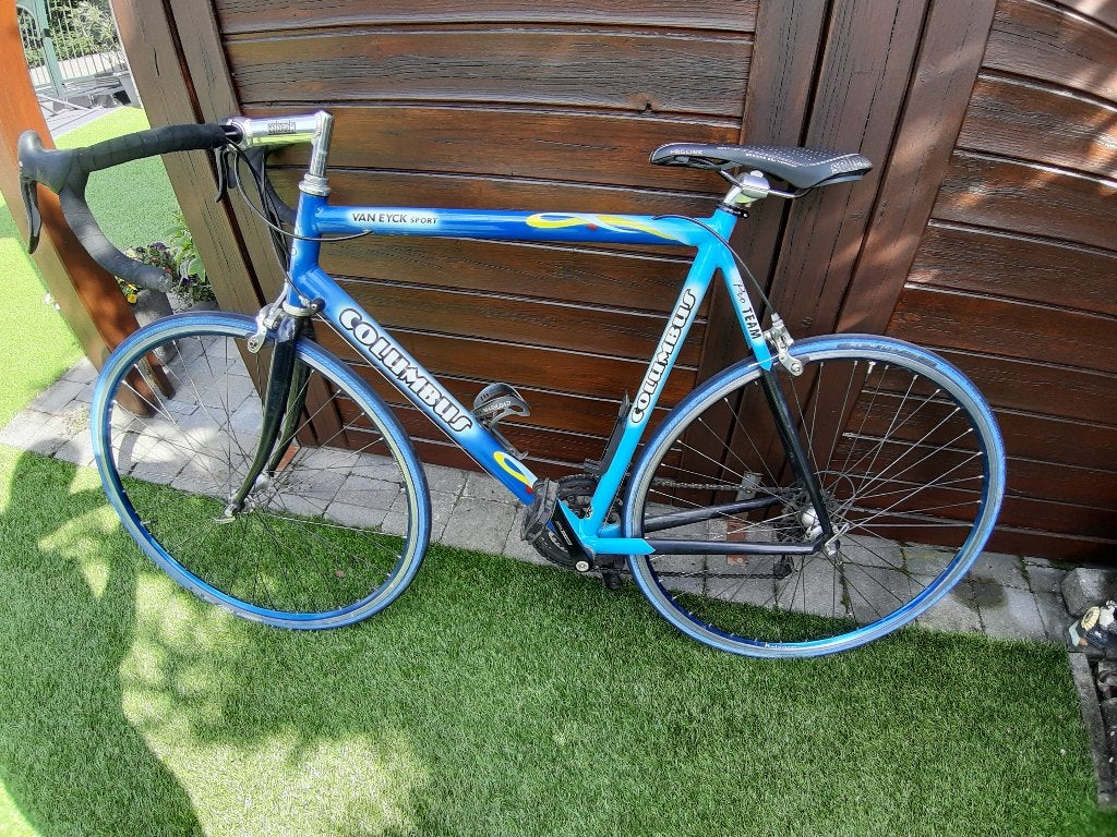 racefiets Columbus, Fietsen en Brommers, Ophalen, Gebruikt, Velgrem, Aluminium