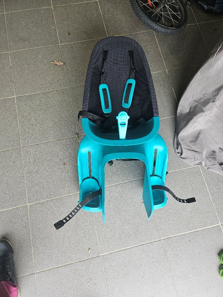 fietsstoel, Fietsen en Brommers, Ophalen, Gebruikt, 9 t/m 18 kg, Achterzitje
