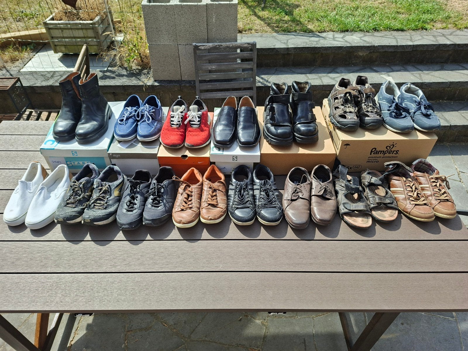 lot de chaussures homme t 40/42, Enlèvement, Porté