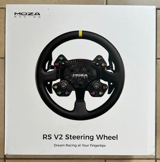 Volant MOZA SimRacing RS V2, Enlèvement, Comme neuf, MOZA RS V2