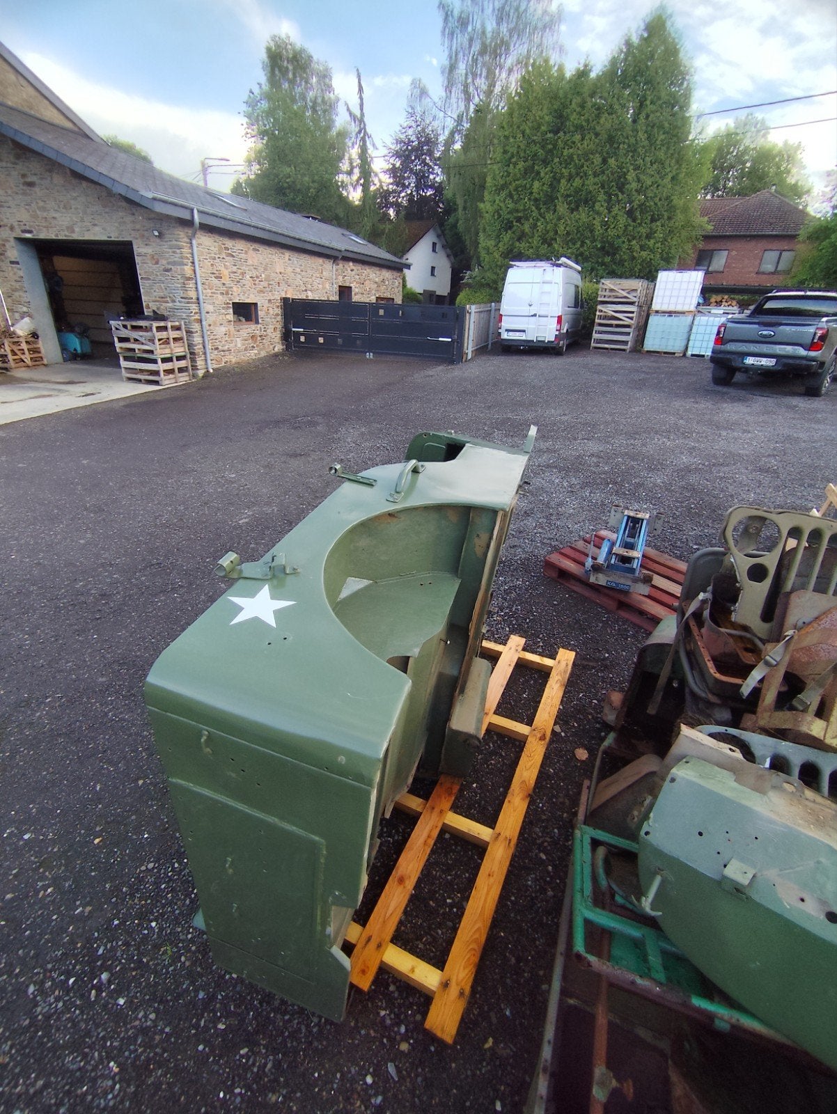Vend caisse de jeep willys 1942, Auto's, Particulier, Te koop