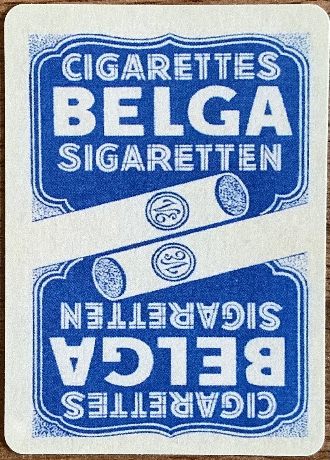 Splk SIGARETTEN BELGA, Verzamelen, Ophalen of Verzenden, Zo goed als nieuw, Speelkaart(en)