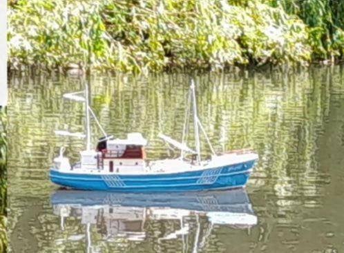 Pracht Zeldzame Billing boats RC Progress 2 Trawler, Ophalen, Zo goed als nieuw, 1:32 tot 1:50, Overige merken