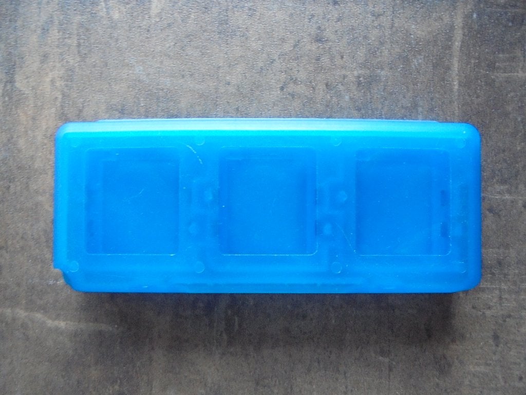 Blue Game Card Case voor 3DS (zie foto's), Gebruikt, Overige genres, 1 speler, Ophalen of Verzenden