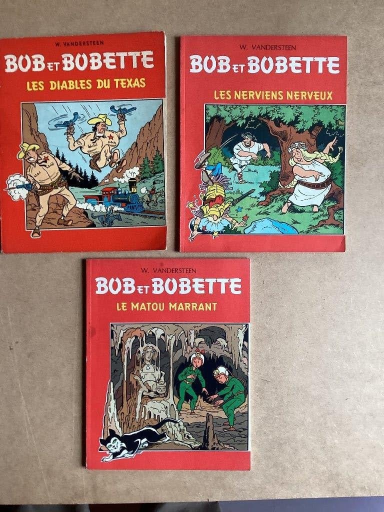 BD-Bob et Bobette-lot de 3 EO-n26,42 et 44, Livres, Plusieurs BD, Willy Vandersteen, Enlèvement, Utilisé