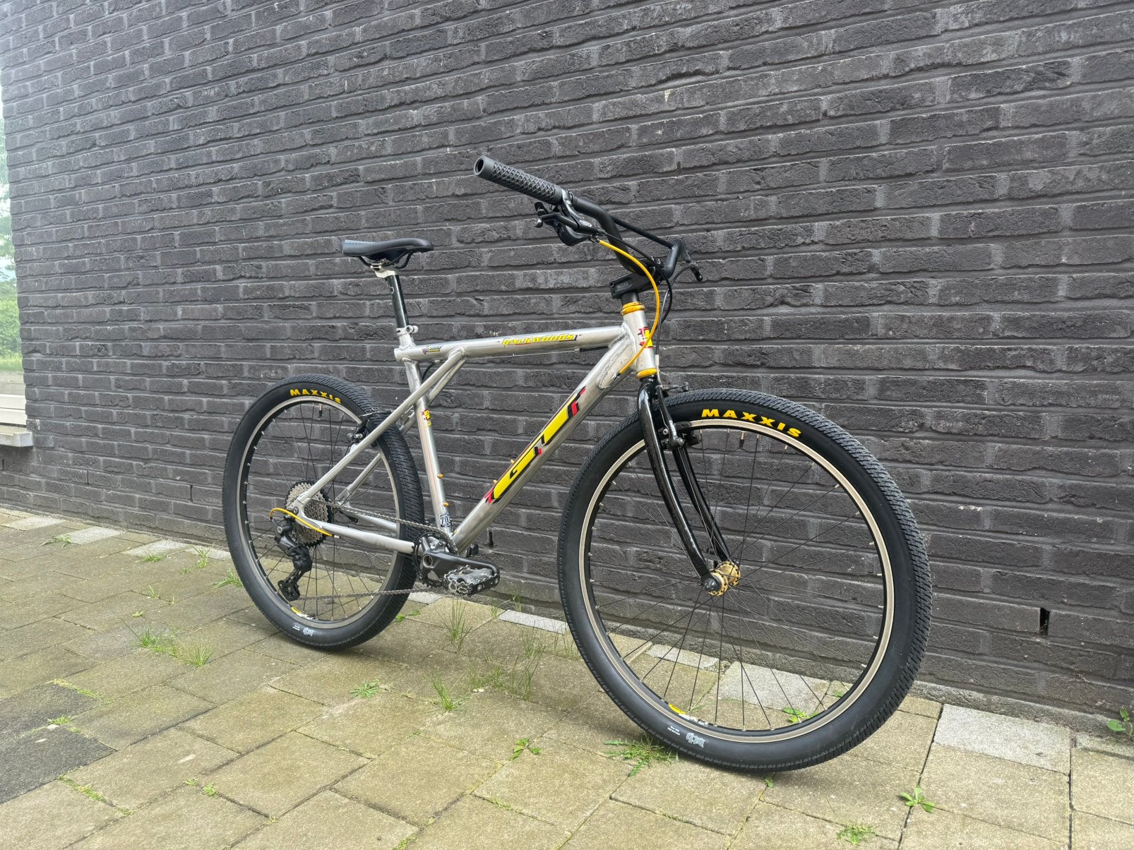 GT all terra Backwoods - retro 26 inch commuter/cruiser MTB, Fietsen en Brommers, Fietsen | Mountainbikes en ATB, Velgrem, Zo goed als nieuw