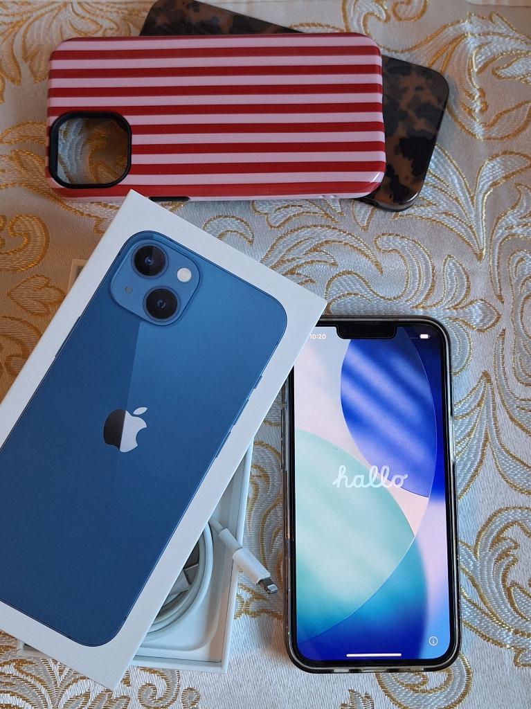 Apple Iphone 13 heel goed staat, Telecommunicatie, Mobiele telefoons | Apple iPhone, Ophalen, Blauw, IPhone 13, 90 %