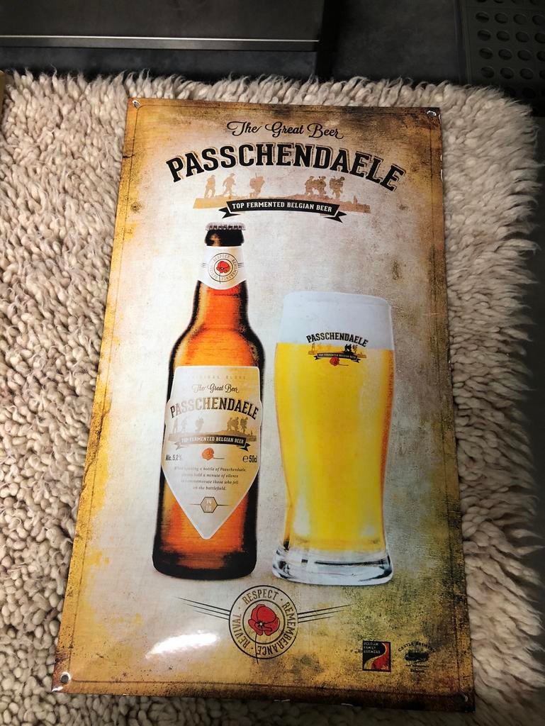 Reclame Passchendaele, Verzamelen, Ophalen of Verzenden, Zo goed als nieuw