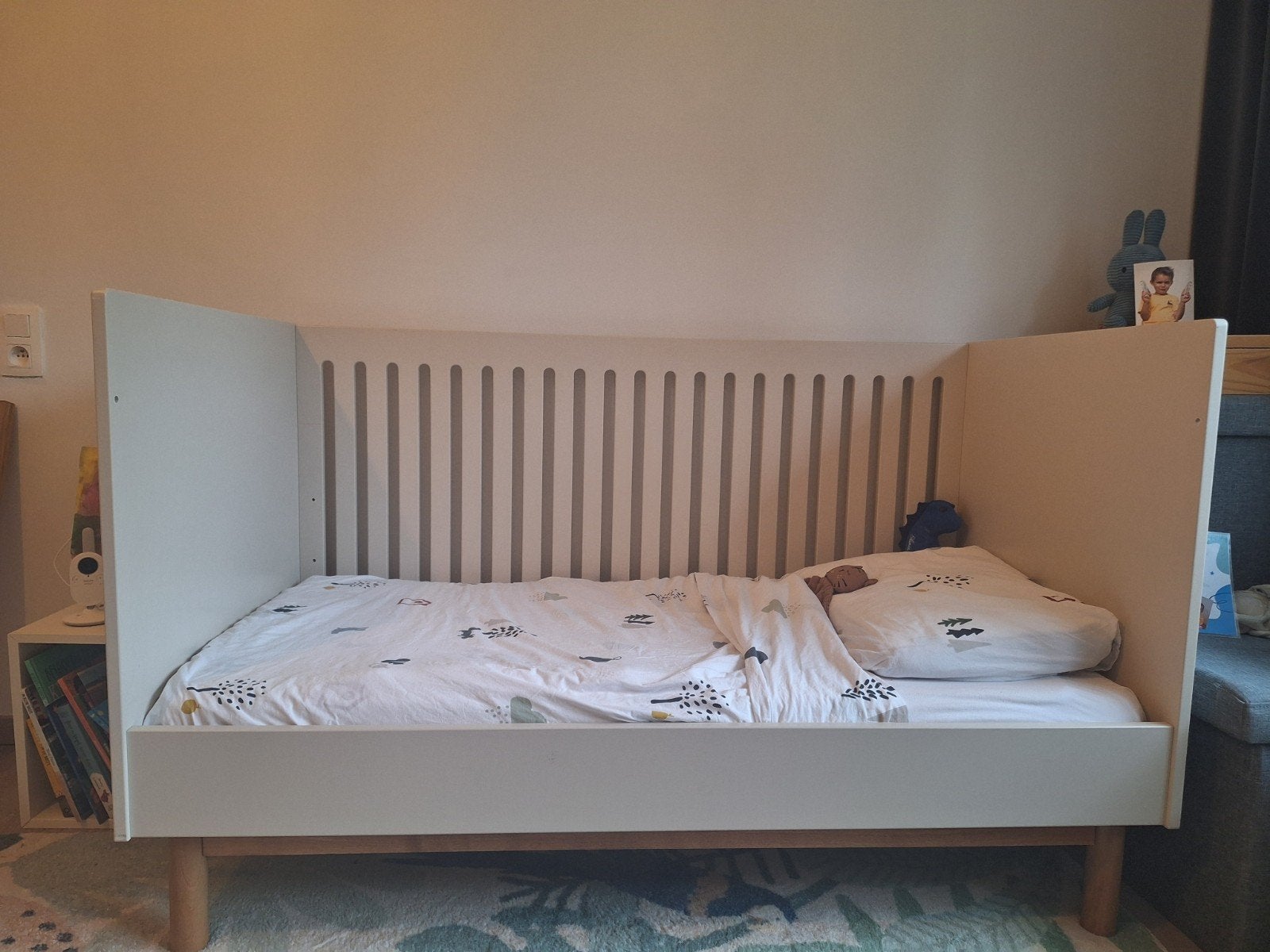 Quax meegroeibed en commode Mood clay incl aerosleep, Kinderen en Baby's, Ophalen, Lattenbodem