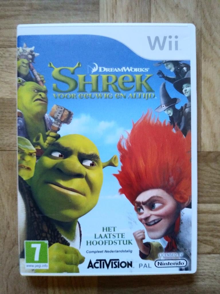 Shrek Forever and Ever pour Wii et Wii U, Enlèvement ou Envoi, À partir de 7 ans, Aventure et Action, Comme neuf