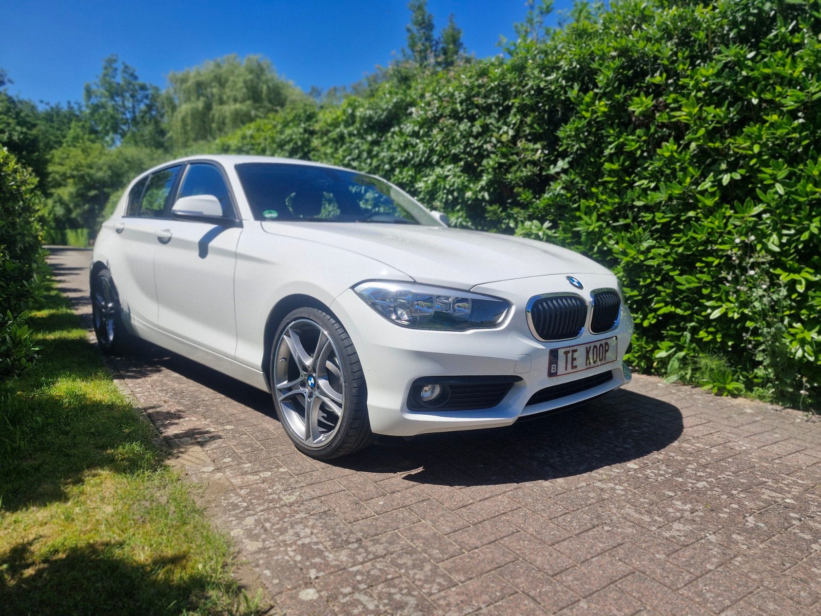 Bmw 116i benzine 2016 euro6 57dkm gekeurd vvk en garantie, Auto's, BMW, Bedrijf, Te koop, 1 Reeks, ABS, Airconditioning, Alarm