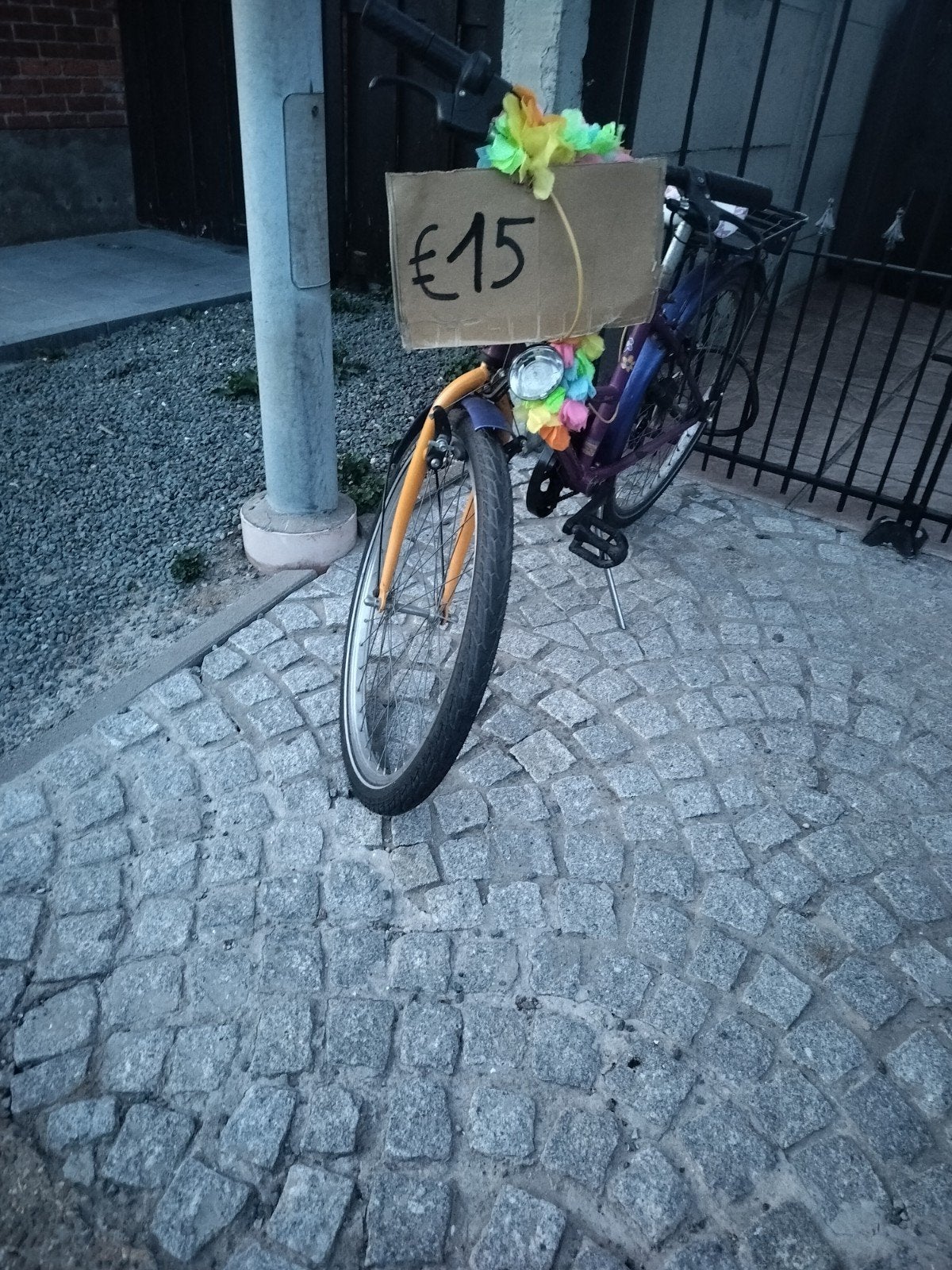 fiets voor meisjes, Fietsen en Brommers, Ophalen, 20 inch of meer, Gebruikt, Velgrem