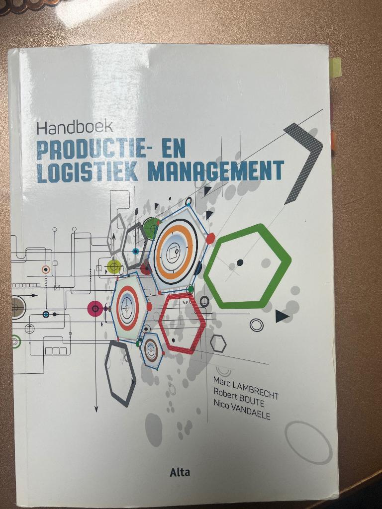 Productie- en logistiek management, Boeken, Ophalen of Verzenden, Gelezen