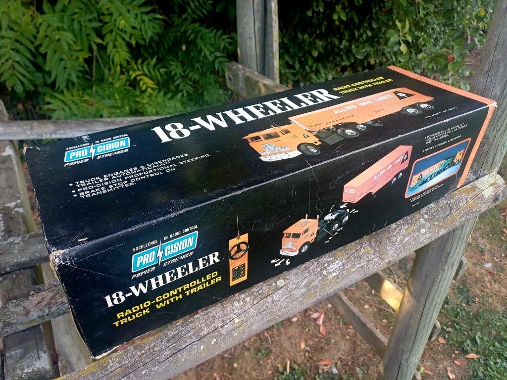 Pro cision 18 wheeler vintage RC, Enlèvement, Utilisé