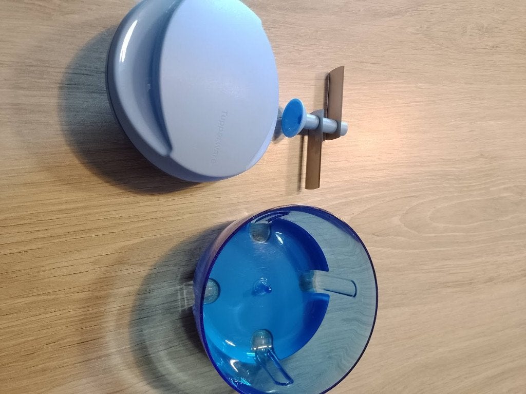mini snijder tupperware, Huis en Inrichting, Ophalen, Gebruikt