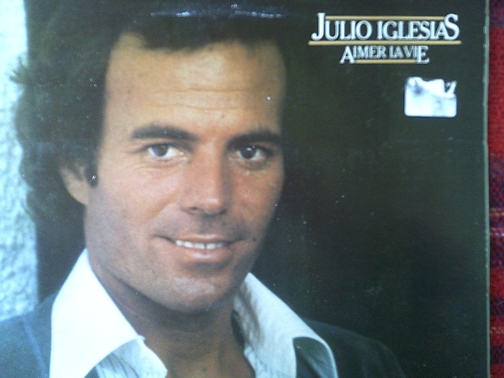 lp JULIO IGLESIAS, Enlèvement, LP