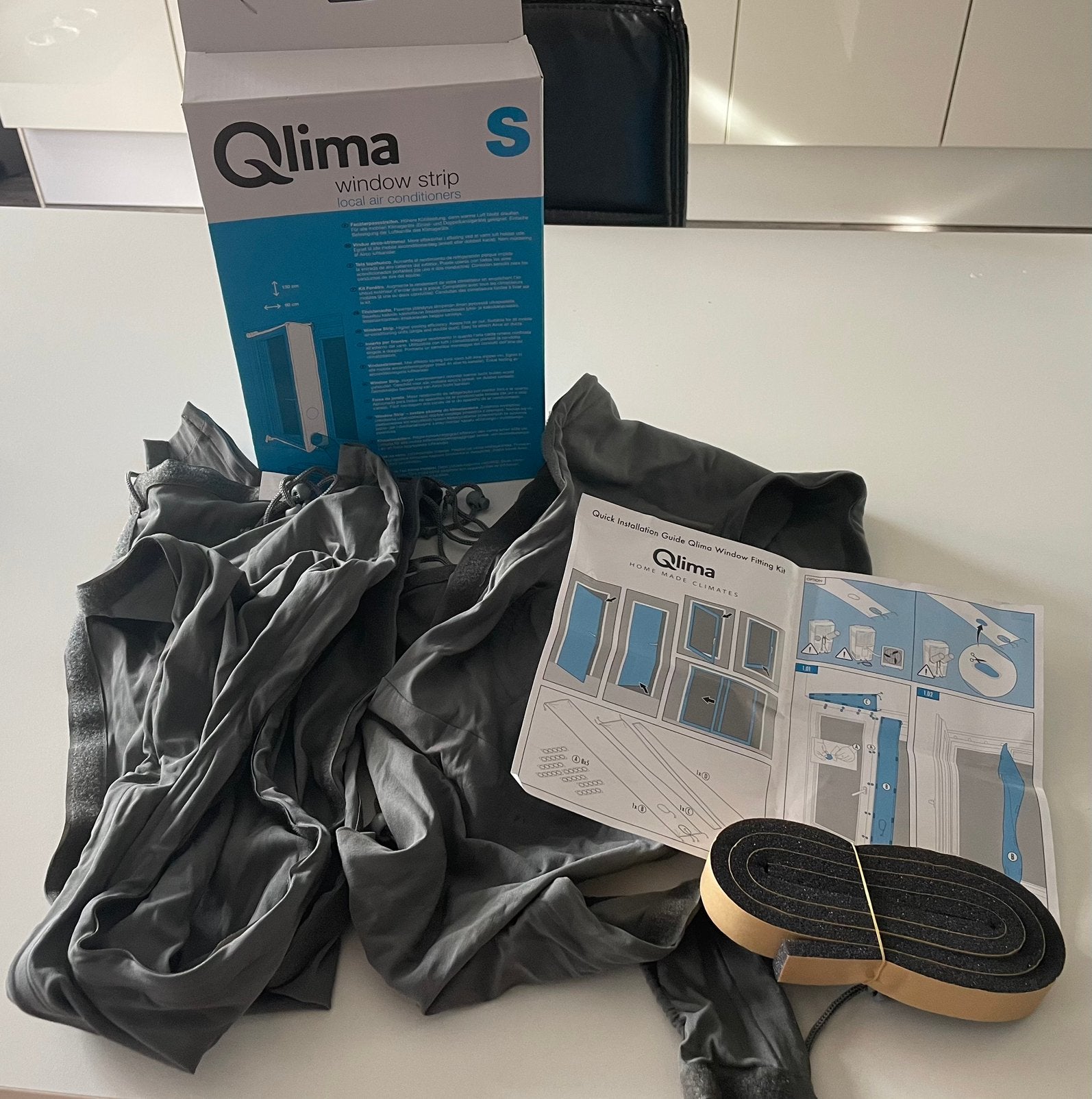 Qlima WINDOW FITTING KIT S, Ophalen, Mobiele airco