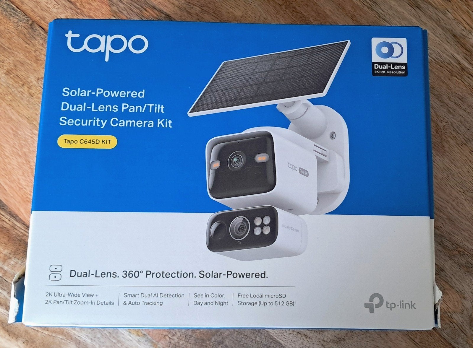 Caméra de protection TP-Link Tapo 360 - Nouveau !, Enlèvement ou Envoi, Neuf, Caméra extérieure