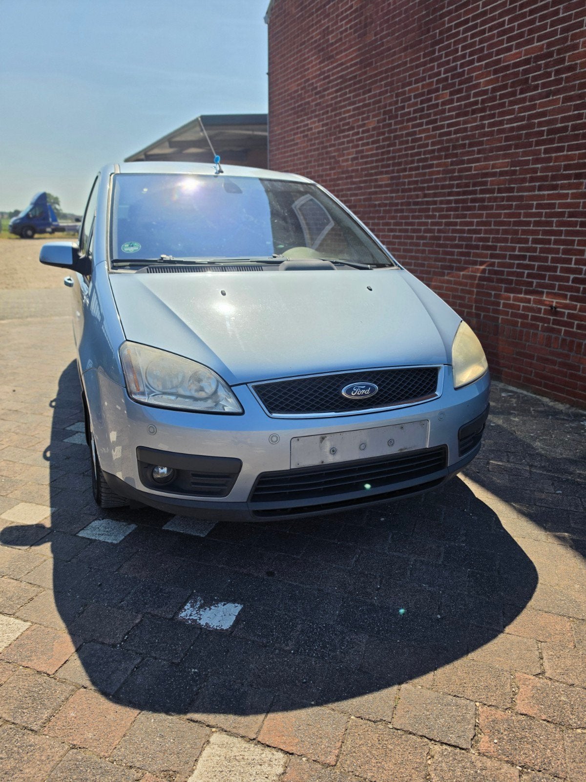 Ford Focus C max 2008 1.8 diesel, Autos, Achat, Boîte manuelle, Noir, 5 portes