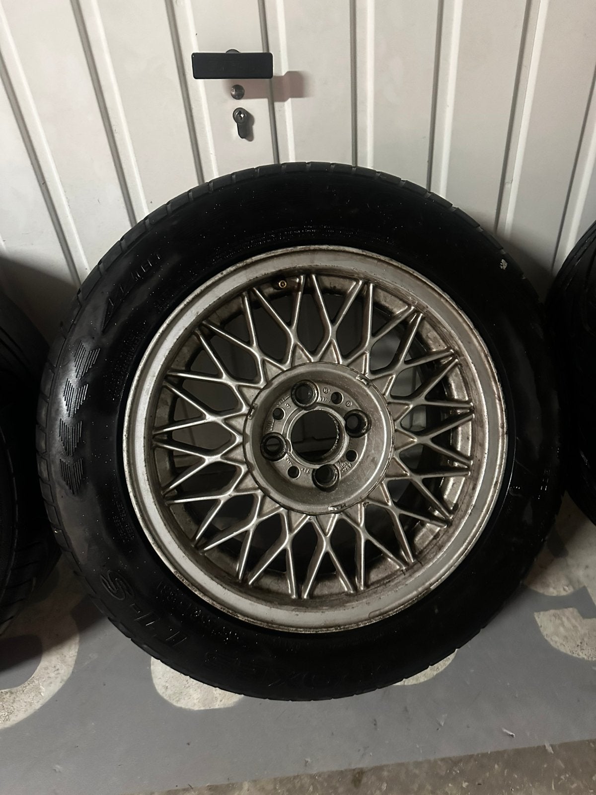 4 jantes bmw e30 4/100 bbs 15 pouces, Autos : Pièces & Accessoires, Enlèvement ou Envoi, 15 pouces, Jante(s)