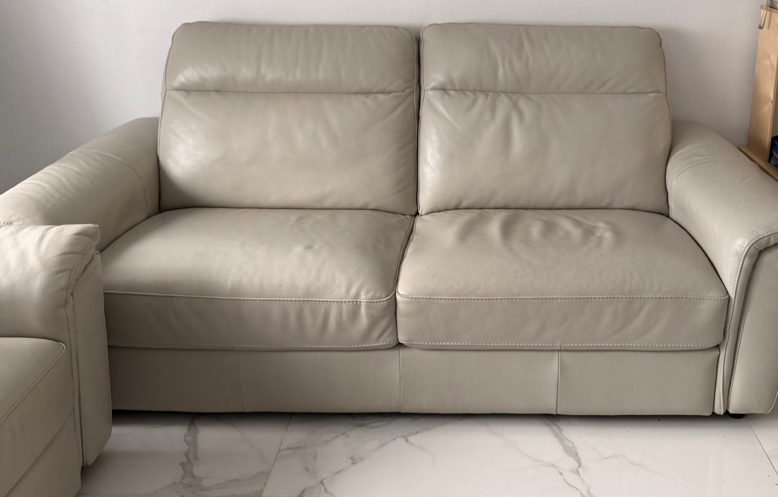 Fauteuil 3+2 place poltrone sofà, Huis en Inrichting, Ophalen, Zo goed als nieuw, Vierpersoons of meer, Leer