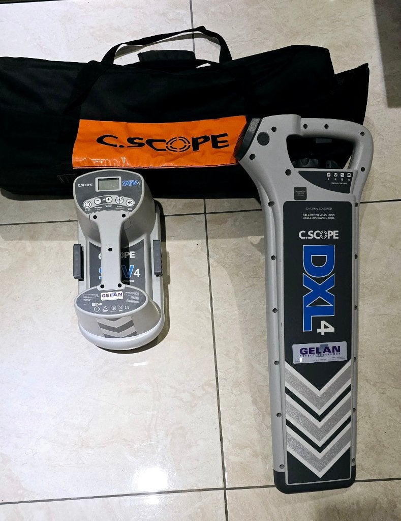 C.Scope DXL4 & SGV4 Complet détection câbles professionnel, Enlèvement, Comme neuf