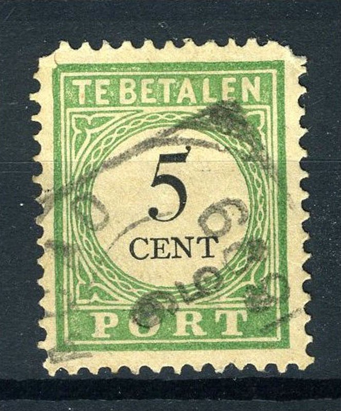 CURACAO P12 gestempeld 1892-1898 - Portzegels, Verzenden, Gestempeld