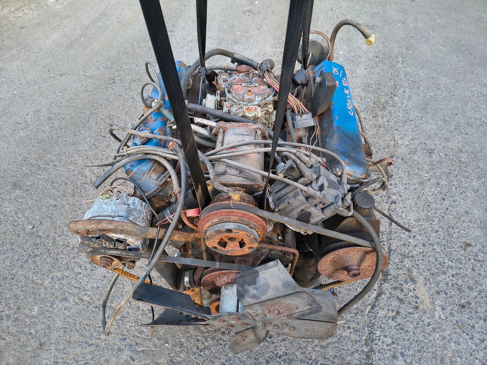Cadillac 8,2 liter 500 Cubic inch V8 motor 1976, Cadillac, Gebruikt, ., Cadillac