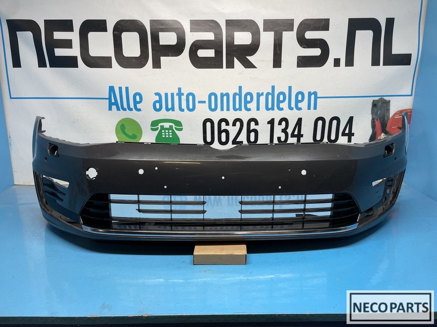 VW GOLF 7 7.5 GTE E-TRON FACELIFT BUMPER VOORBUMPER ORIGIN, Gebruikt, -, Volkswagen, -