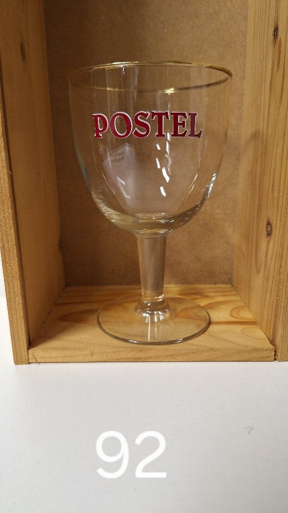 bierglas Postel (nr92), Enlèvement, Utilisé, Verre ou Verres, Autres marques
