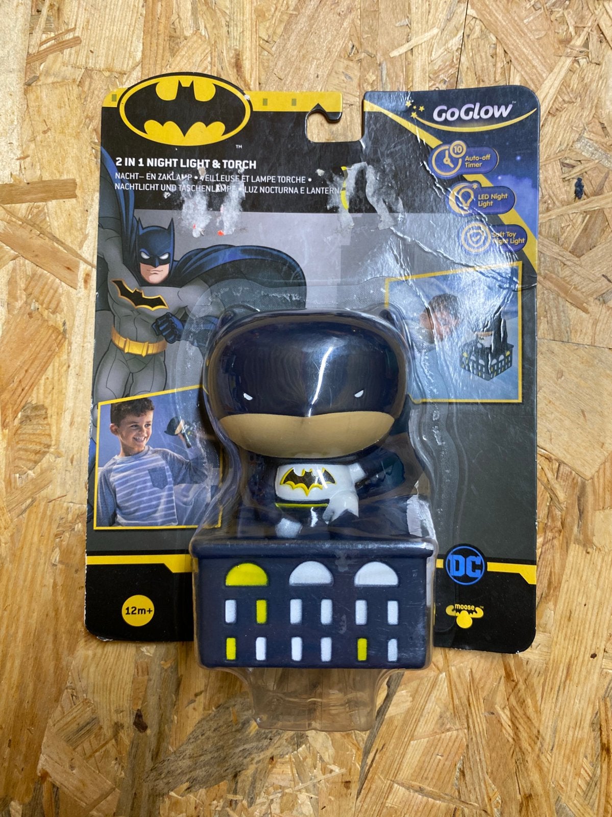 Batman 2 in 1 nachtlampje, Ophalen of Verzenden, Nieuw