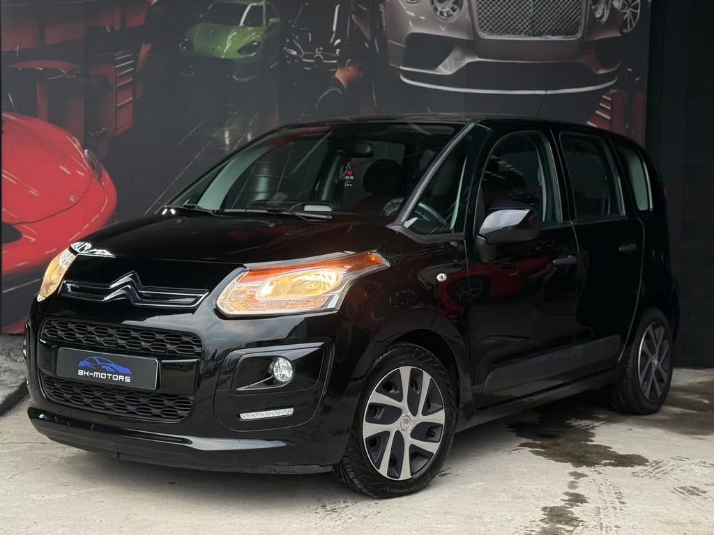 Citroen C3 Picasso 1.6 diesel, Auto's, Euro 5, Stof, Zwart, 4 cilinders