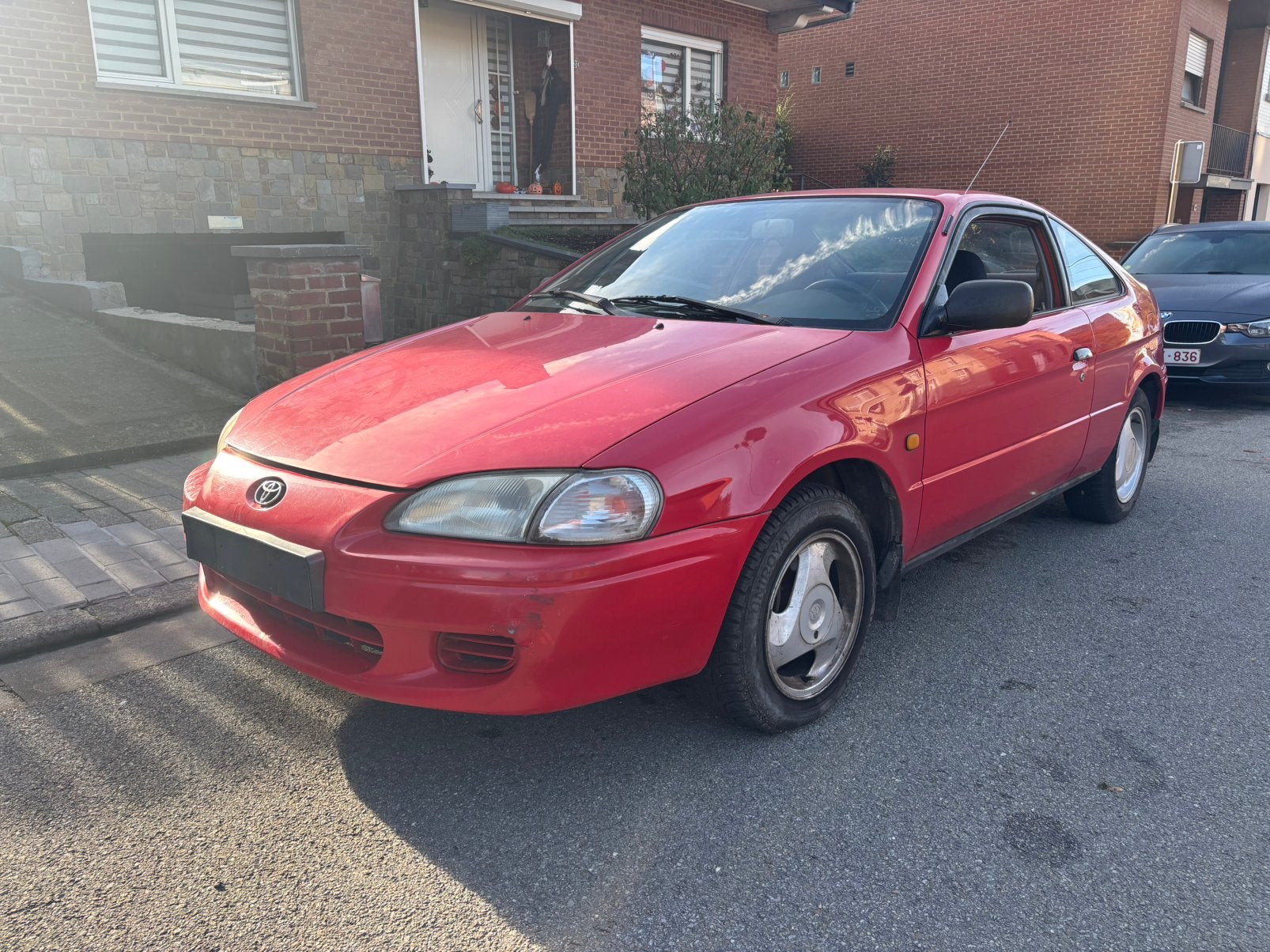 Toyota Paseo Ancetre / demande d’immatriculation OK, Autos, Rouge, Achat, Boîte manuelle, 2 portes