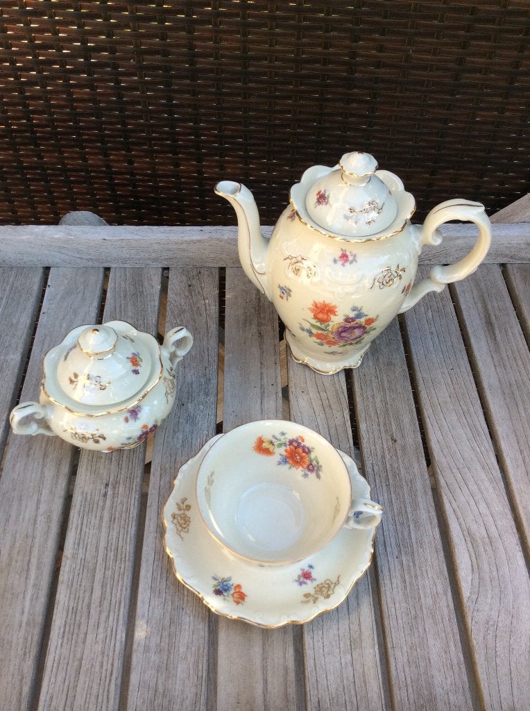 RETRO ONTBIJT SET, Ophalen of Verzenden