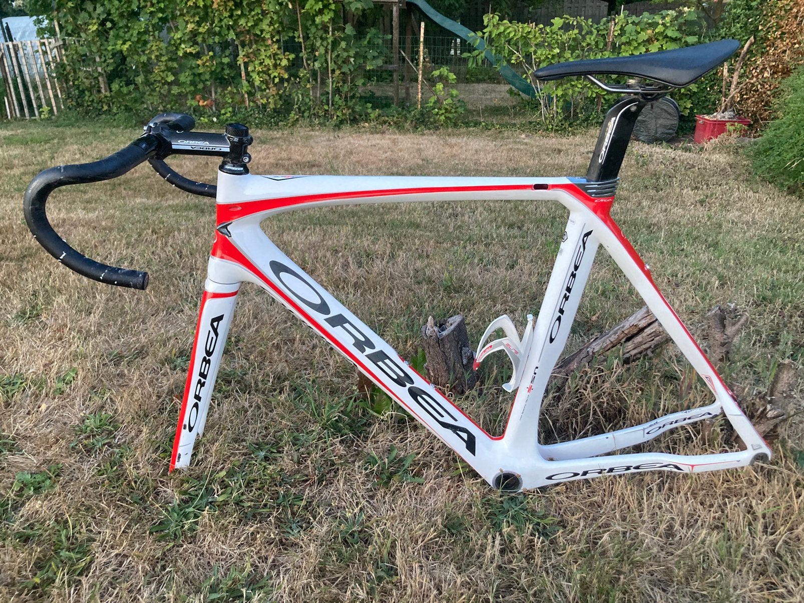Koersfiets frameset orbea, Ophalen, Zo goed als nieuw, Carbon, Velgrem