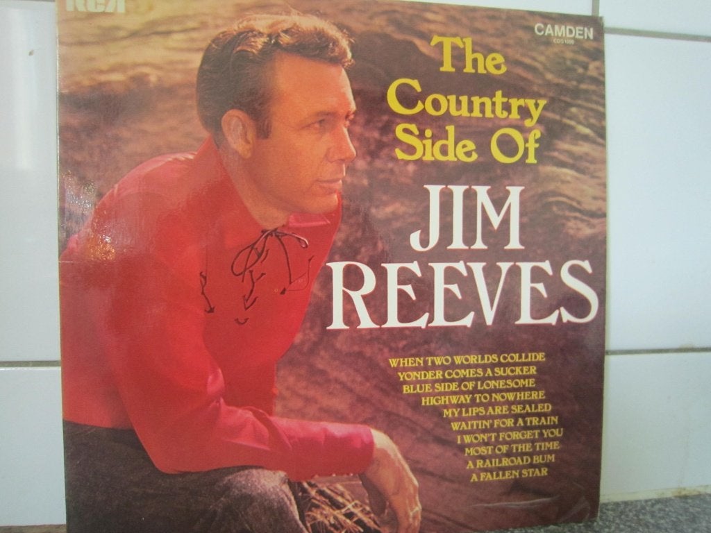 lp JIM REEVES, Cd's en Dvd's, Vinyl | Overige Vinyl, Ophalen, LP