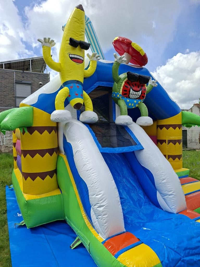 Springkastelen te huur!, Hobby & Loisirs créatifs, Articles de fête | Location, Enlèvement