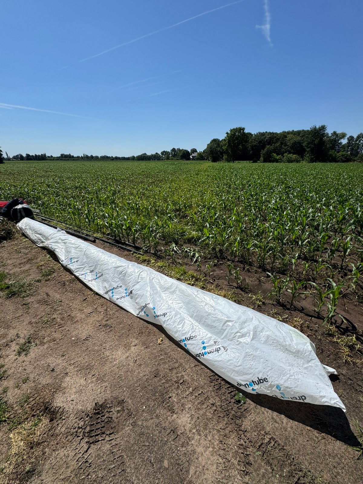 Drainagebuis Merk Drainotube, Doe-het-zelf en Bouw, Ophalen, Zo goed als nieuw