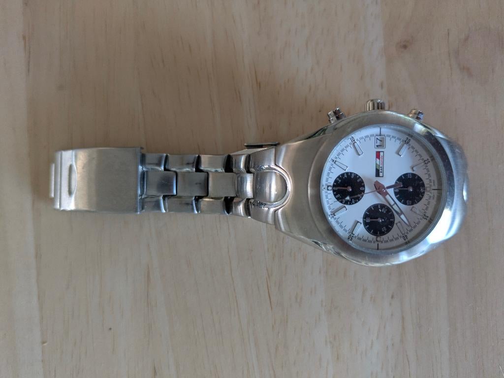 Montre chronographe B.A.R. Honda F1 pour homme — Vintage F1, Enlèvement, Comme neuf, Montre-bracelet, Autres marques
