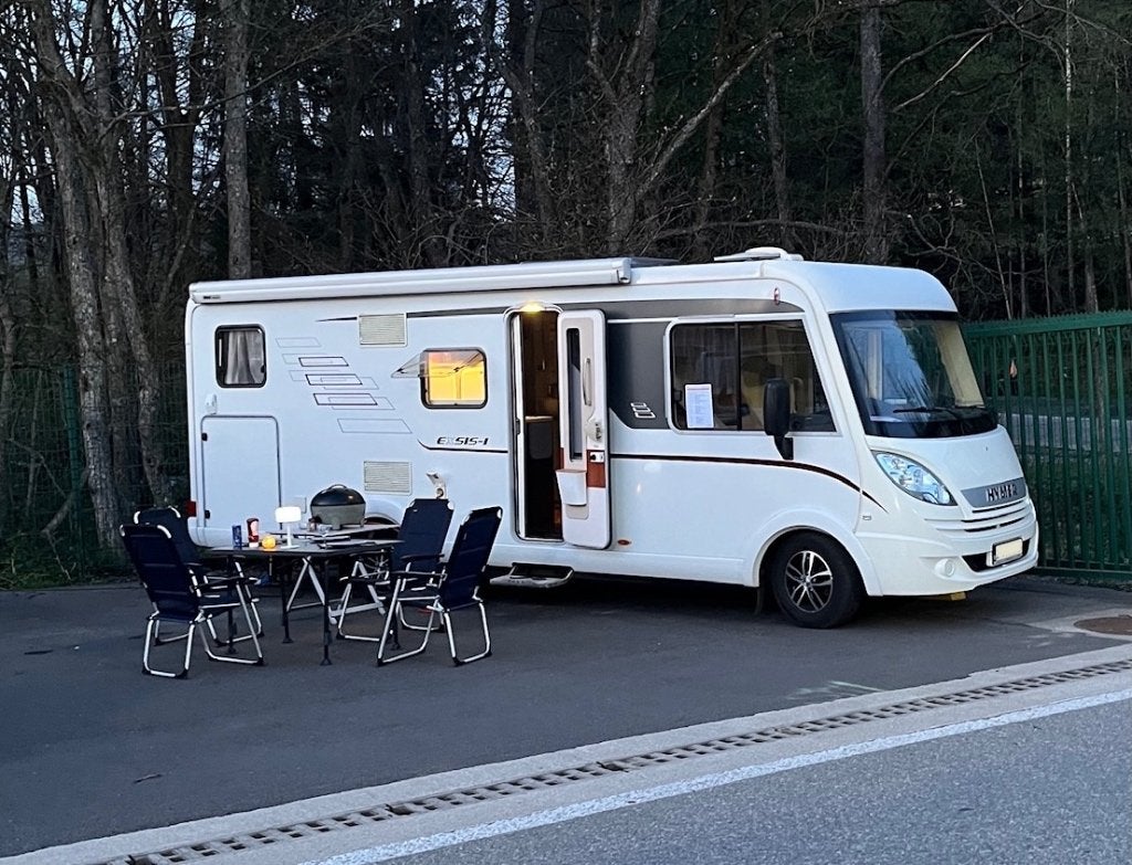 Hymer Exsis-I 674 - Beaucoup d'options et excellent état !, Jusqu'à 4, Fiat, Boîte manuelle, Intégral