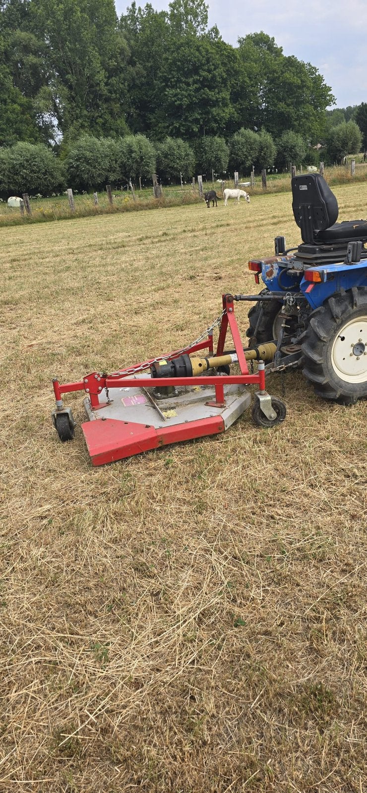 Weidebloter en weidesleep voor minitraktor, Zakelijke goederen, Landbouw | Werktuigen, Ophalen