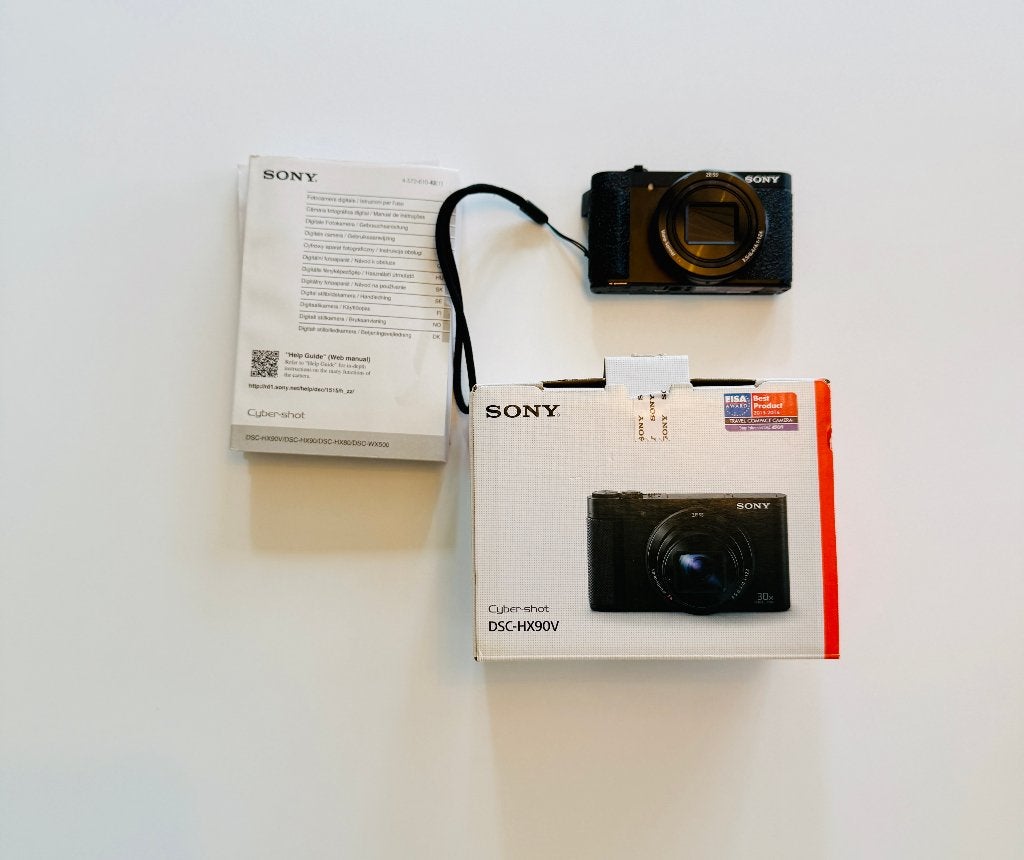 Sony Cyber-shot DSC-HX90V - Superzoom compactcamera, Stabilisation d'image, Comme neuf, Enlèvement, Sony
