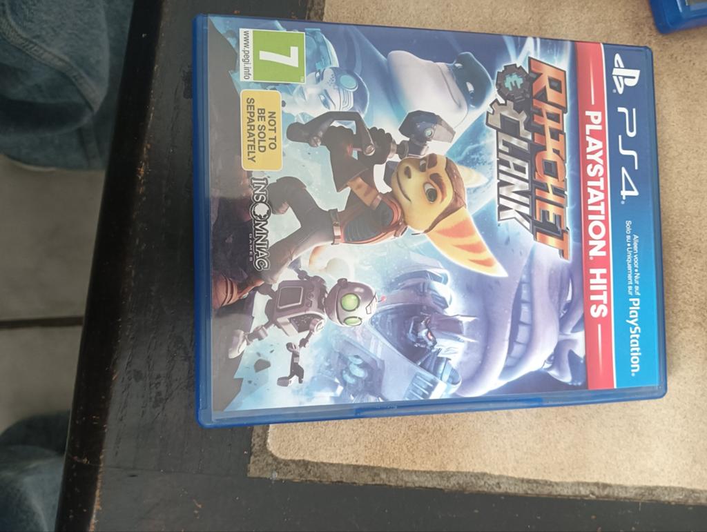 Playstation 4game ratchet clank, Enlèvement, Comme neuf