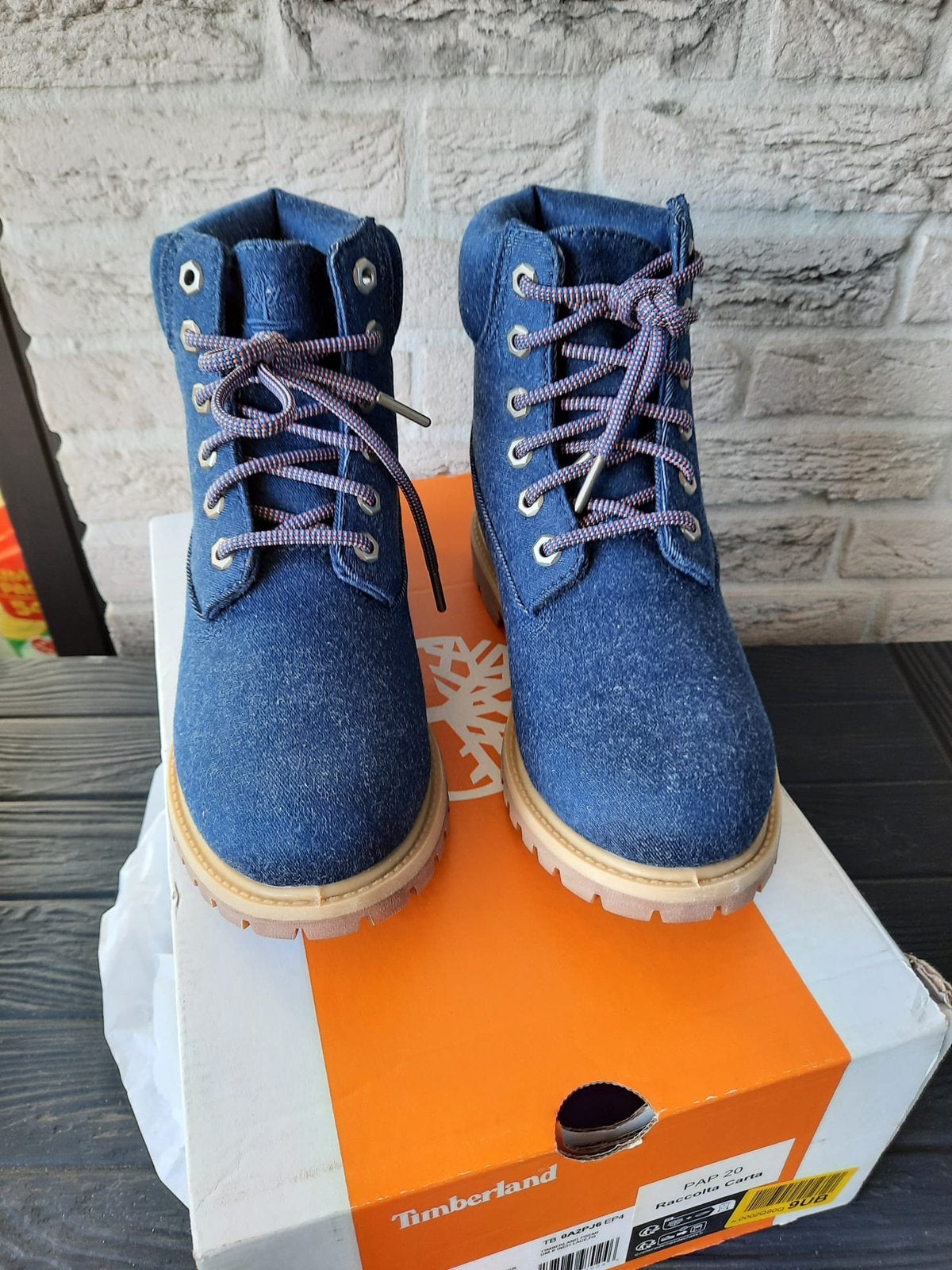 Timberland eerste 6, Kleding | Dames, Ophalen, Blauw, Lage of Enkellaarzen, Nieuw