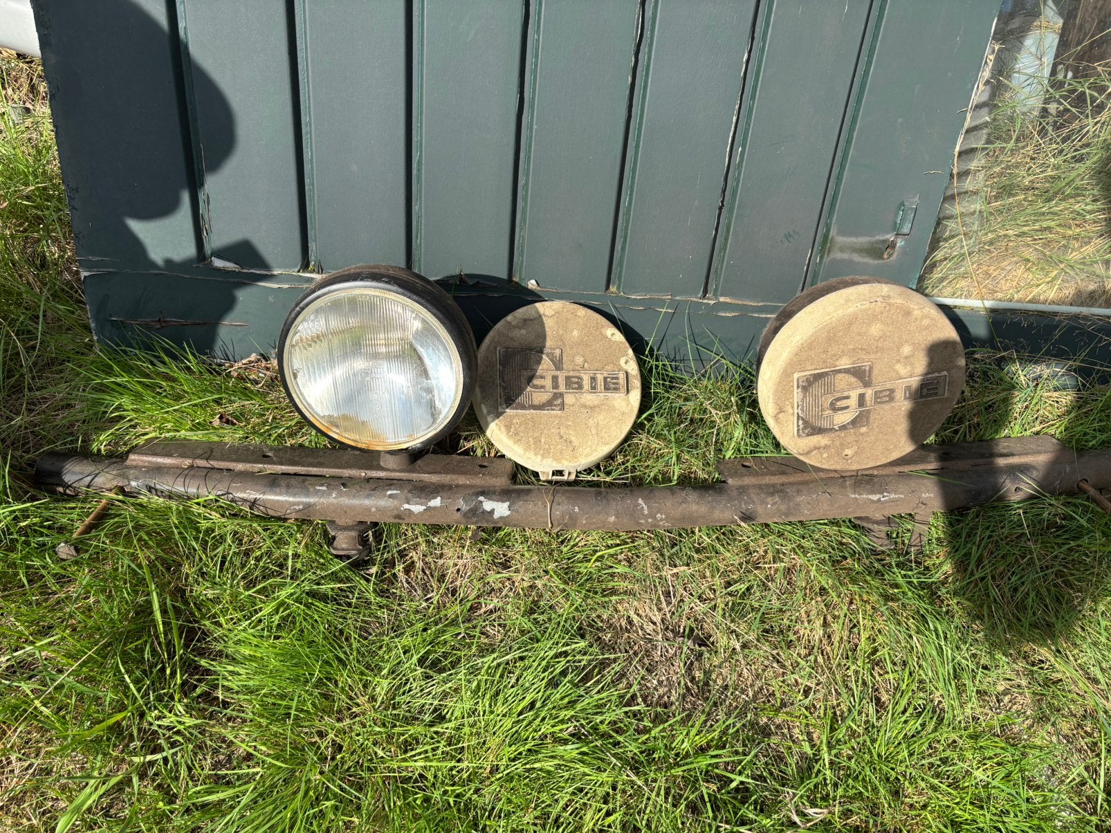 NSU TT / TTS bumper met verstralers, Ophalen, Gebruikt, Oldtimer onderdelen