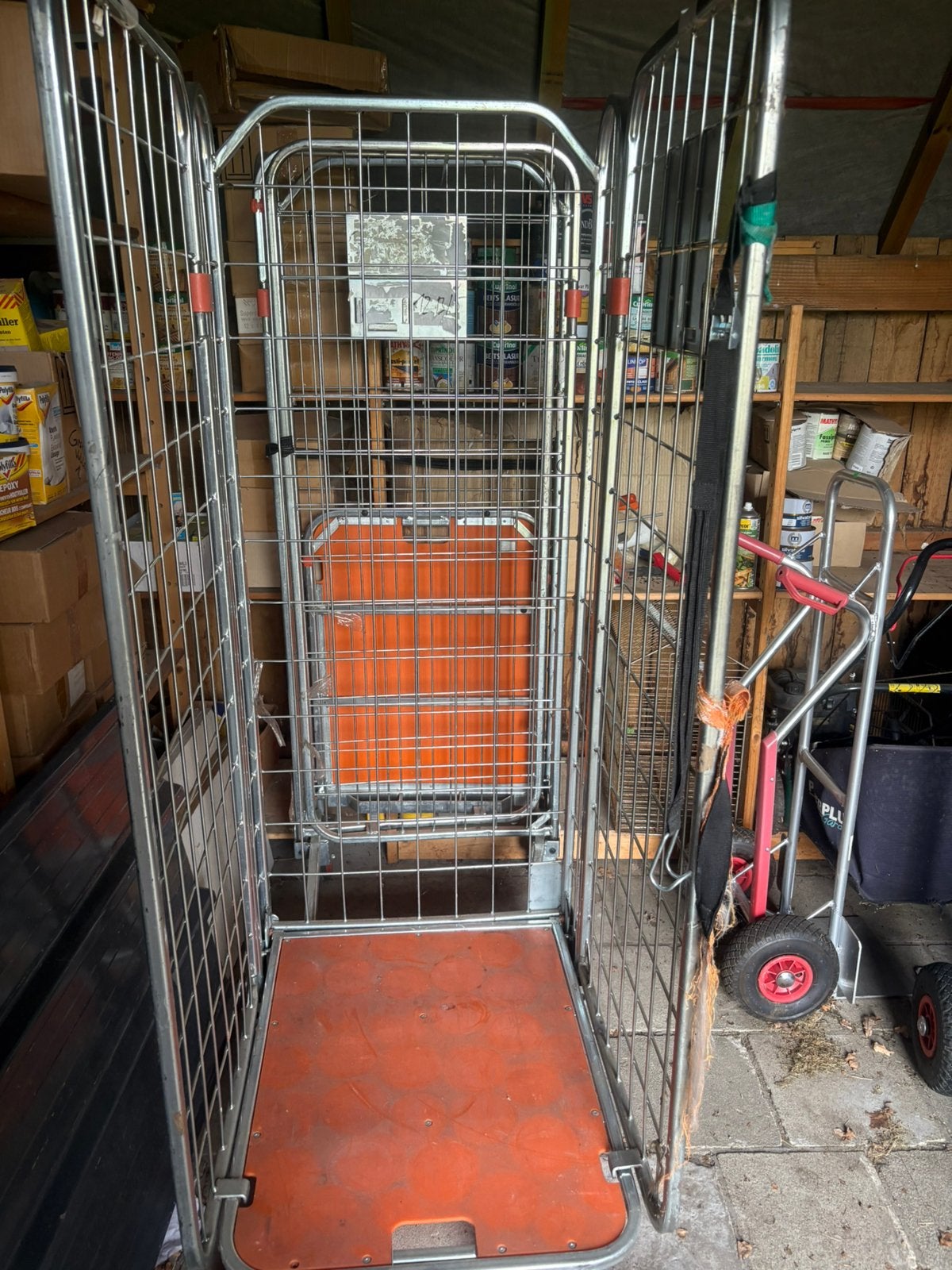 2 Collies transportwagens in nette staat., Ophalen, Zo goed als nieuw