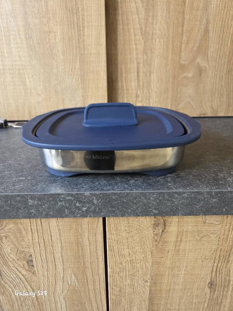 Tupperware micro pro grill, Enlèvement ou Envoi, Utilisé, Bleu, Balance
