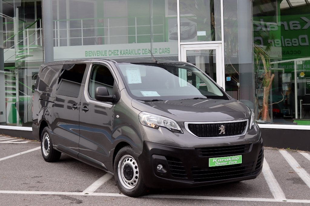 PEUGEOT EXPERT 2.0HDI L3 BOITE AUTO DOUBLE CABINE 5PLACE TVA, Auto's, Peugeot, 4 deurs, 4 cilinders, Automatische klimaatregeling